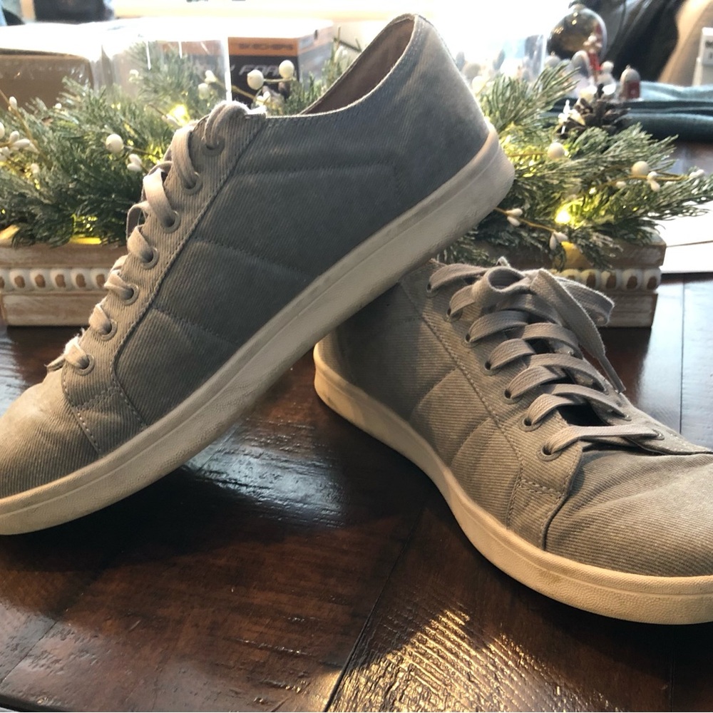 Mark Nason Tuxedo Oxford Gray Grey Size 12 Men's Sneakers EUC